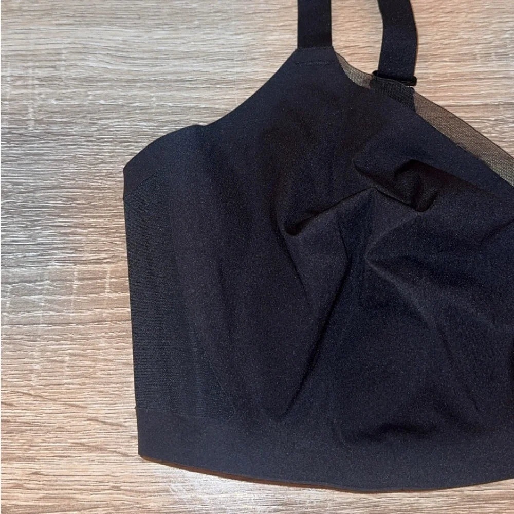 Honeylove CrossOver Wireless Black Bra Size 1X‎ 40C/D